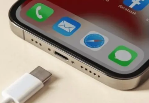 连平苹果15维修分享iPhone15改USB-C接口后能和安卓用户互借充电器吗